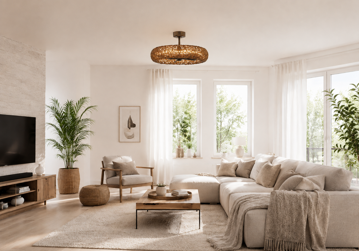 Hidden Blade vs Retractable Ceiling Fans: A Simple Buying Guide - Parrot Uncle DE