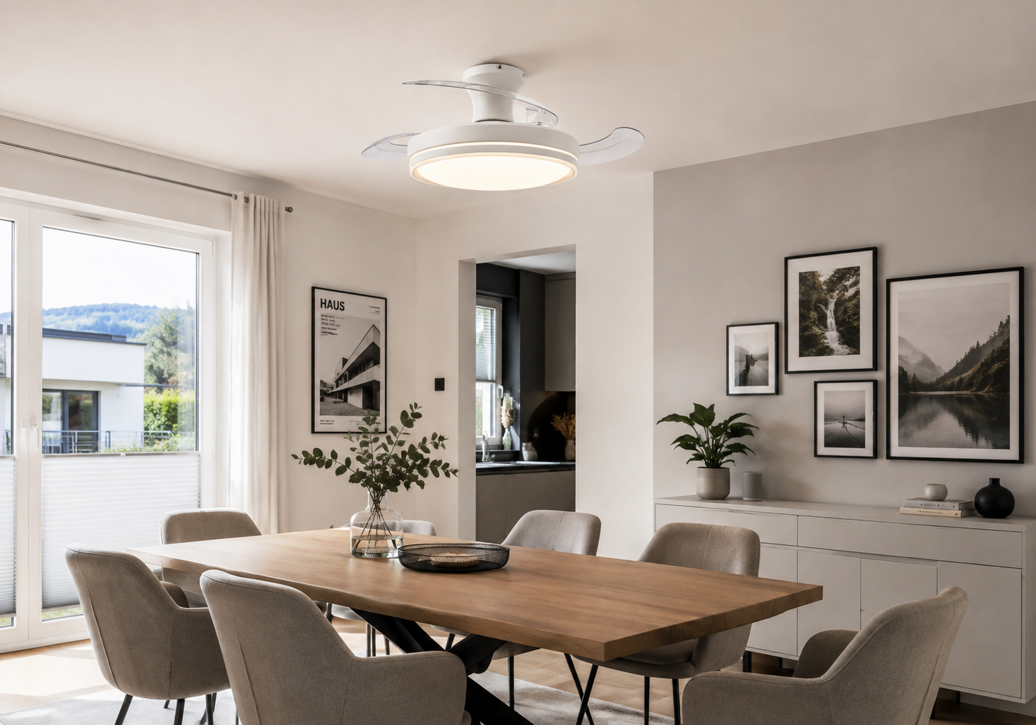 How High Should a Ceiling Fan Be Above a Dining Table? - Parrot Uncle DE
