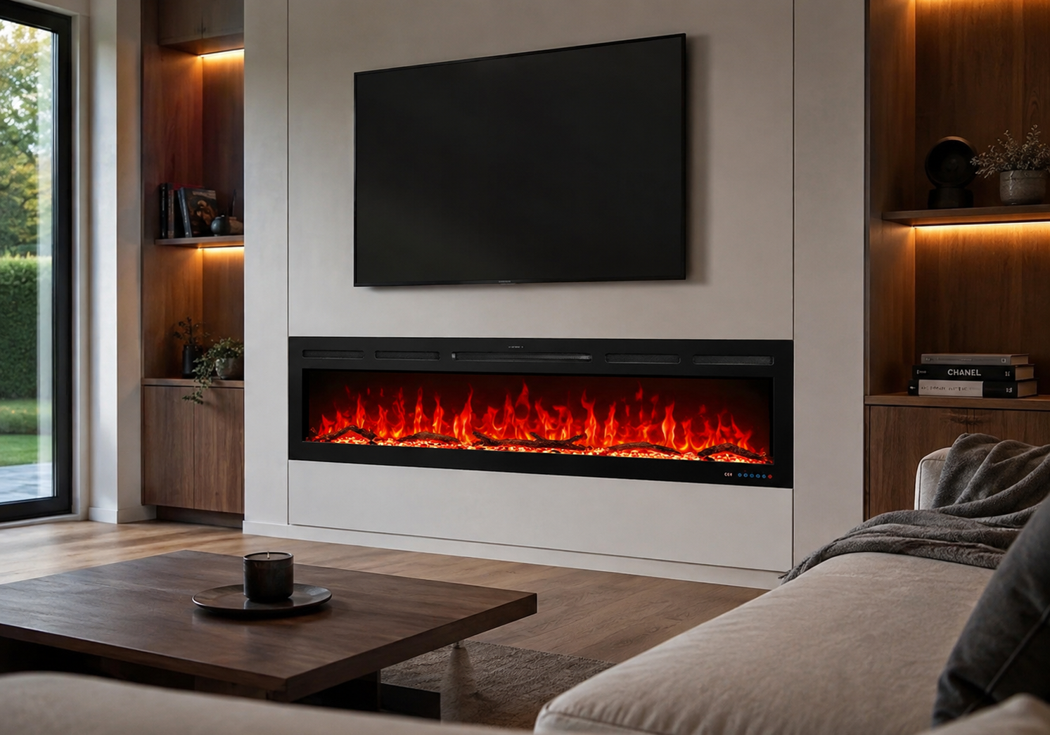 How to Install a Built-In Electric Fireplace in a Wall？ - Parrot Uncle DE