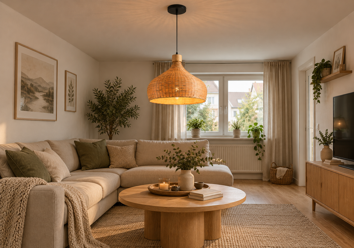 Are Pendant Lights Suitable for Living Rooms With Low Ceilings?