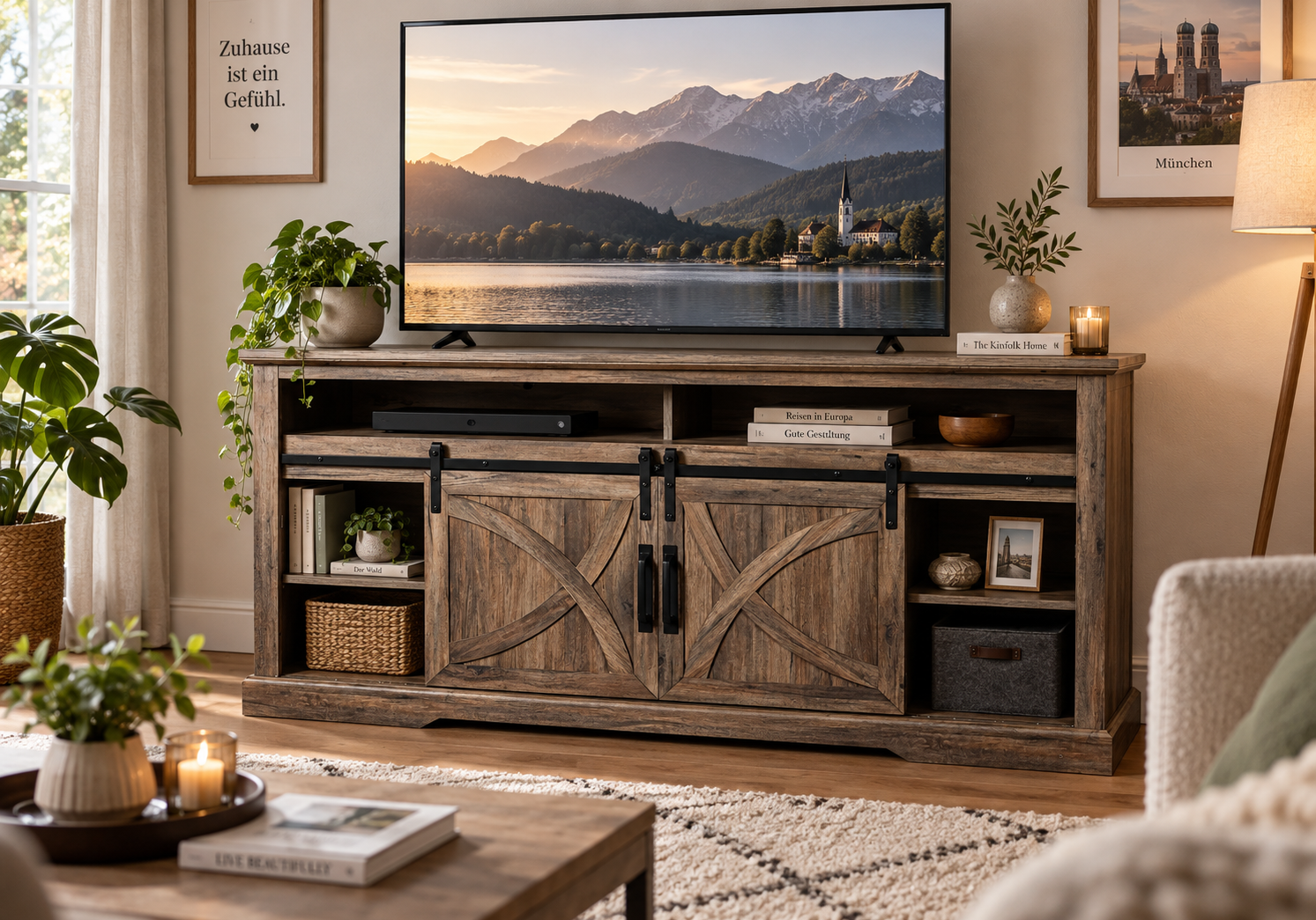 How Much Storage Do You Need in a TV Stand?