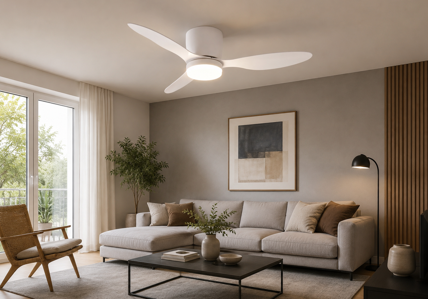 What Size Ceiling Fan Is Best for a Living Room?