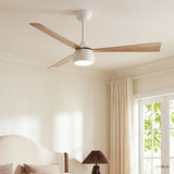 Kala geräuschloser Deckenventilator 132 cm (52") mit LED-Licht 
