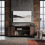 Camber 72" / 183cm tv-meubel met 36'' / 91cm elektrische haard 