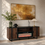 72" / 183cm TV Stand With 36'' / 91cm Electric Fireplace