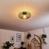 Bohemian Style Bamboo Ceiling Light for Living Room Bedroom
