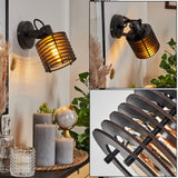 Industrielle Wandleuchte aus Metall mit verstellbarem Kopf für Wohnzimmer und Schlafzimmer 