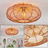 Scandinavian Boho Bamboo Ceiling Light for Living Room Bedroom