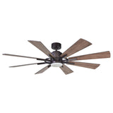 60" Oretha Windmill DC Ceiling Fan with LED Lighting