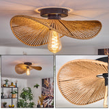 Art Deco Rustic Bamboo Ceiling Light for Living Room Bedroom