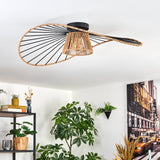 Art Deco Bohemian Bamboo Ceiling Light for Living Room Bedroom