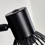 Industrielle Wandleuchte mit schwarzem Käfigschirm und zusätzlichem Rabatt für Wohnzimmer und Schlafzimmer 