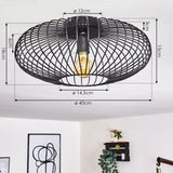 Bohemian Style Bamboo Ceiling Light for Living Room Bedroom