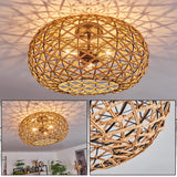 Bohemian Geometric Bamboo Ceiling Light for Living Room Bedroom