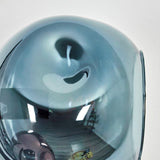 Künstlerische bunte Globus-Wandleuchten in Blau, Grün und Kupfer für Wohnzimmer und Schlafzimmer 