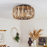 Modern Boho Bamboo Ceiling Light for Living Room Bedroom
