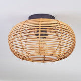 Bohemian Style Bamboo Ceiling Light for Bedroom Living Room