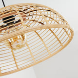 Bohemian Style Bamboo Pendant Light for Kitchen Dining Room