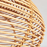 Scandinavian Boho Bamboo Ceiling Light for Living Room Bedroom