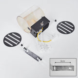 Industrielle Amako Up-and-Down-Wandleuchten für Außenbereiche, Terrassen und Eingänge 