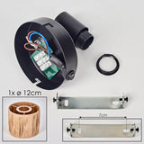 Boho Geflochtene Stroh-Wandleuchte mit verstellbarem Kopf für Wohnzimmer und Schlafzimmer 