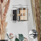 Industrielle Amako Up-and-Down-Wandleuchten für Außenbereiche, Terrassen und Eingänge 