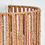 Boho Geflochtene Seil-Zylinder-Wandleuchte für Wohnzimmer und Schlafzimmer 