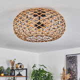 Bohemian Geometric Bamboo Ceiling Light for Living Room Bedroom