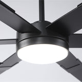 60 Inch Industrial Double-sided Blades LED Ceiling Fan with APP & Remote Control