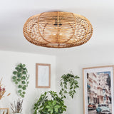 Scandinavian Boho Bamboo Ceiling Light for Living Room Bedroom