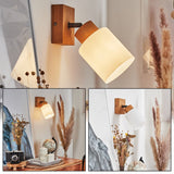 Skandinavischer Stil Tercier Wandleuchte in oxidiertem Silber und Ecru für Wohnzimmer und Schlafzimmer 