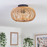 Bohemian Style Bamboo Ceiling Light for Bedroom Living Room