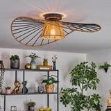 Art Deco Bohemian Bamboo Ceiling Light for Living Room Bedroom