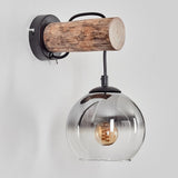 Skandinavische Koyoto-Wandleuchte mit Glaskugel für Wohnzimmer und Schlafzimmer 