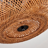 Bohemian Style Bamboo Ceiling Light for Living Room Bedroom