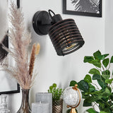 Industrielle Wandleuchte aus Metall mit verstellbarem Kopf für Wohnzimmer und Schlafzimmer 