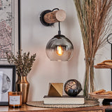 Skandinavische Koyoto-Wandleuchte mit Glaskugel für Wohnzimmer und Schlafzimmer 