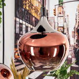 Industrial Modern Glass Ceiling Light for Living Room Bedroom