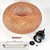 Bohemian Style Bamboo Ceiling Light for Living Room Bedroom