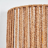 Boho Geflochtene Seil-Zylinder-Wandleuchte für Wohnzimmer und Schlafzimmer 