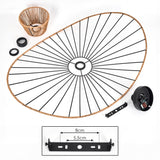 Art Deco Bohemian Bamboo Ceiling Light for Living Room Bedroom