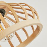 Boho-Bambus-Totui-Wandleuchten für Wohnzimmer und Schlafzimmer 