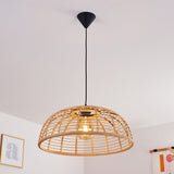 Bohemian Style Bamboo Pendant Light for Kitchen Dining Room