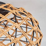 Bohemian Woven Bamboo Ceiling Light for Living Room Bedroom