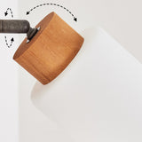 Skandinavischer Stil Tercier Wandleuchte in oxidiertem Silber und Ecru für Wohnzimmer und Schlafzimmer 