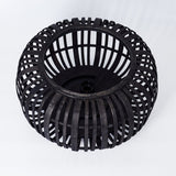 Modern Rustic Bamboo Ceiling Light for Living Room Bedroom