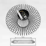 Bohemian Style Bamboo Ceiling Light for Living Room Bedroom