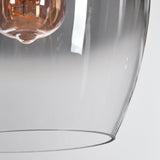 Modern Sculptural Gradient Glass Ceiling Light for Dining Room Living Room