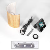 Boho gewebte Wandleuchte aus Stroh für Wohnzimmer und Schlafzimmer, oben und unten leuchtend 