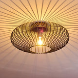 Bohemian Style Bamboo Ceiling Light for Living Room Bedroom